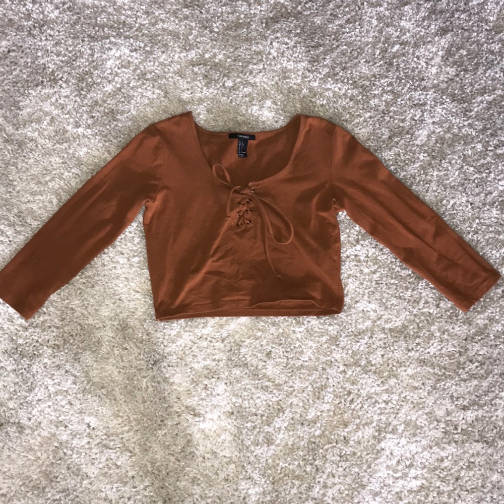 🍁🍂 Rustic crop top